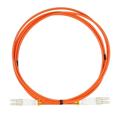 LC/PC-LC/PC Multimode OM2 50/125 Duplex 3.0mm 1M 3M 5M 10M Custom Length LSZH Flame-retardant Jacket