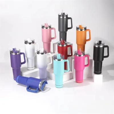 40oz Outdoor Music Tumbler Stainless Steel Insulated Bluetooth Speaker Cup with Handle Wholesale