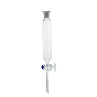 The Best Selling High Quality 1545 Friendly Laboratory Glass Grading Cylindrical Dropping Funnel and PTFE Wholesale Price