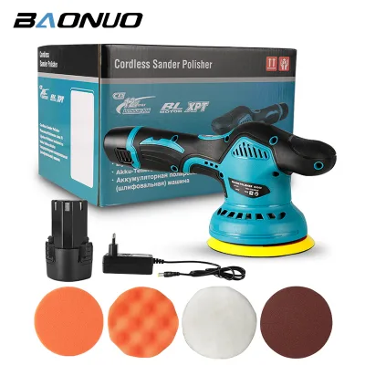 Industrial & DIY Grade Car Polishing Machine with Lithium Battery 280W Metal Polishing Pad for Car Maintenance Adjustable Speed