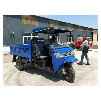 22 hp Hydraulic Self-unloading diesel Tricycle Heavy Duty Cargo Farm Use High- and Low-speed diesel Tricycles for Africa