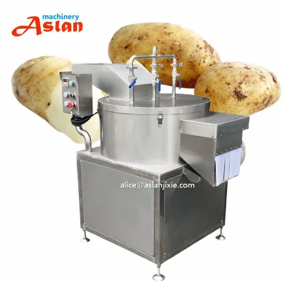 High Capacity CE Certificate Sweet Potato Washing Peeling Machine/ Root Fruit Washing Peeler