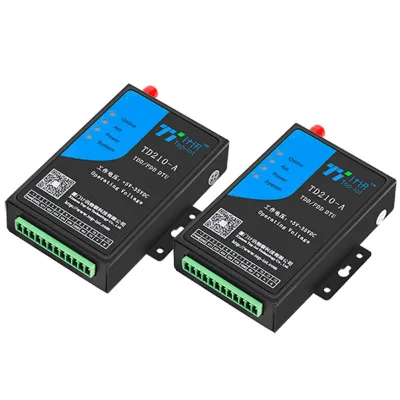 Industrial Cellular DTU TD210 Global 4G 3G 2G GSM With RS232 RS485 Modbus MQTT TCP UDP Transparent SMS Backup