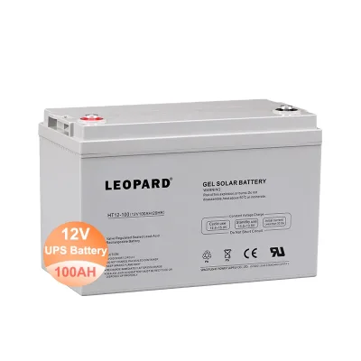 12V 100Ah Deep Cycle Sealed Gel AGM Battery with Free Maintenance for Electric Forklifts & UPS Systems