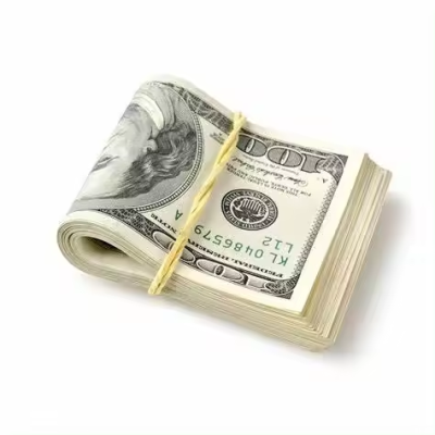 High Quality 100 US Dollar Banknote Prop 20$ Money Wholesale for Christmas and Easter Party Game Decoration