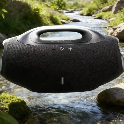 XTRMM4 Portable Outdoor Blue Tooth Big Speaker 30W Dual 66mm Drivers BT5.3 TWS Stereo FM TF USB AUX 10M Transmission Audio Play