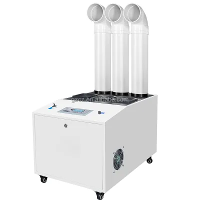 Mist Cooling Sprayer Commercial Humidifier for Plants Large (35kg/H)Ultrasonic Industrial Humidifier for Vegetable Fresh