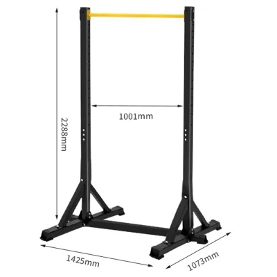 Outdoor Adult Fixed Pull-up Bar Parallel High/Low Bars National Standard 1x1 2m Dimensions Comprehensive Fitness Equipment