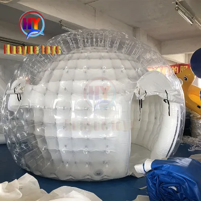 Outdoor Garden Inflatable Transparent Tents Inflatable Bubble House Inflatable Cube Tent for Camping