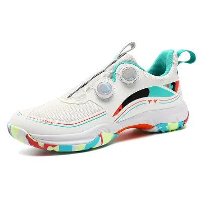 Unisex Autumn Badminton Tennis Table Tennis Volleyball Track Trail Running Shoes Mesh Microfiber Leather Double Button