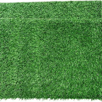 Artificial Grass for Dogs 2 Pack Fake Puppy Potter Training Grass 51x63cm | Dog Toilet Tray Replacement Grass,