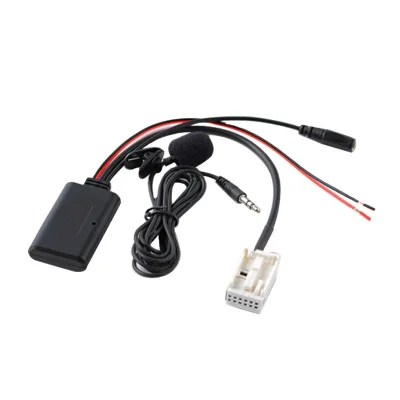 Car Stereo Radio AUX Cable for Mercedes Benz APS NTG CD20 30 50 Wireless Bluetooth Interface Audio AUX Adapter