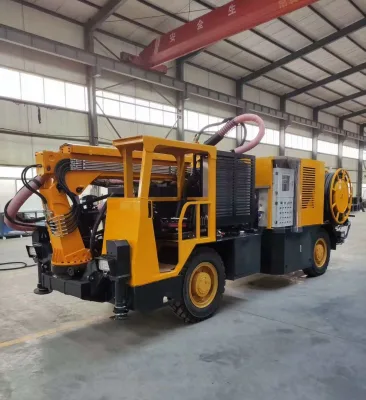 20m3/h Mining Underground Construction Machinery Heavy Duty Construction UPS-20 Wet Shotcrete Machinery Manipulator Robot Price