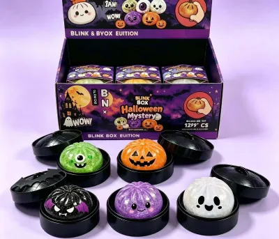 Halloween Dumpling Shaped Squeeze Maltose Material Model Simulated Bun Slow-Rebound