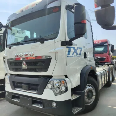 Manufacturer Supplies HOWO Used Truck Tractor Head 460 HP Heavy Duty Diesel Truck 6x4 Drive Wheel Tractor Truck