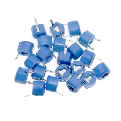 6mm Trimmer Variable Ceramic Capacitor 5PF 10PF 20PF 30PF 40PF 50PF 60PF 70PF 120PF Adjustable Capacitors