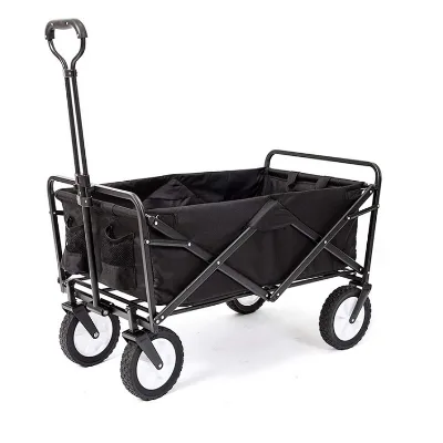 Collapsible Heavy Duty Folding Garden Wagon Utility Trolley Cart Foldable Camping Beach Truck