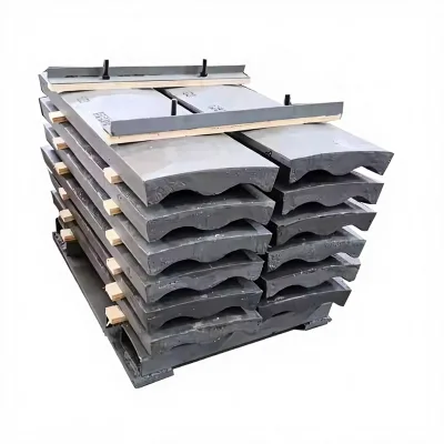 Customized Ball Mill Liners Wear-Resistant Partition Plates High Manganese Steel Step Plates Cast High-Chrome Alloy Wave Plates