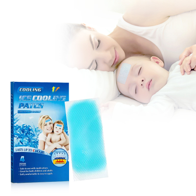 Support Customize Cooling Hydrogel Patch Cooling Patch Gel
