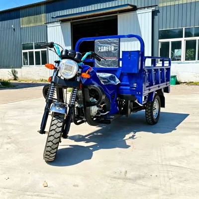 Factory Direct Supply Heavy Duty Gasoline Motor Tricycle 25HP for Construction Site Material Transport