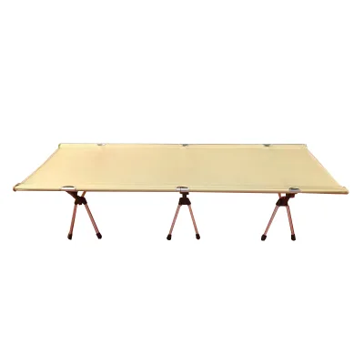 Lightweight Optional Portable 190*66*19/41 Aluminum+210D Ripstop Oxford Industrial Folding Bed for Outdoor Hiking-Ruizhan