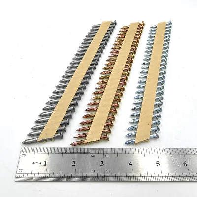 34 Degree .148 X 1 1-2"  Joist Hanger Paper Strip Framing Nails