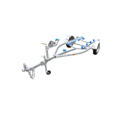 Pliable 3-essieux Remorque Gonflable de Bateau VenduBoats & Watercraft Trailers