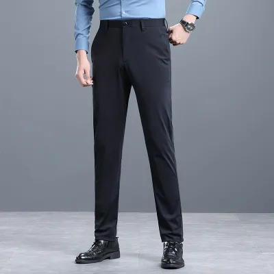 2023 Men's Autumn Pants Men's Thick Style Casual Pants High-grade Trousers Men's Style Trousers