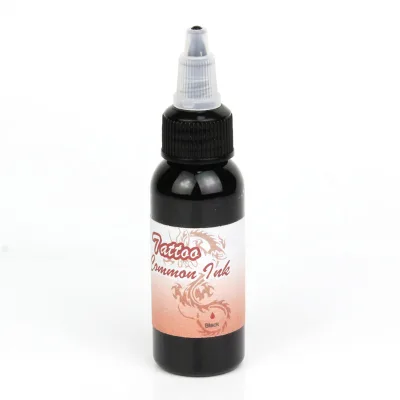 Water Proof Temporary Airbrush Tattoo Paint Transparent Gel to Black Temporary Tattoo Ink Original Tattoo Inks Wholesale