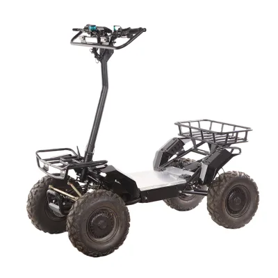 Wholesale 4000VA Quad ATV Four Wheel ATV 60V 30Ah Lithium Battery All Terrain Off-Road Mountain Electric Scooter Customizable