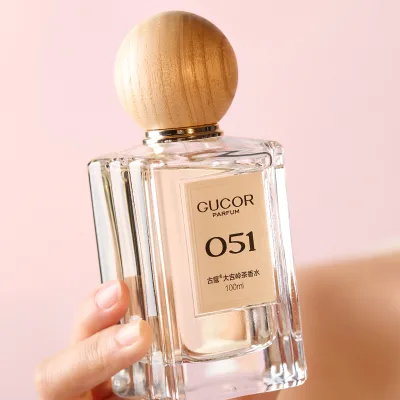 GUCOR 051 100ml Pour Homme Floral Woody Perfume Gift Sets Box Packaging Luxury Unisex Perfume Wholesale for Women Men