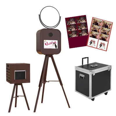 Party Wedding Camera Wooden Retro Design Studio Nostalgic Studio Retro Design Photo Booth