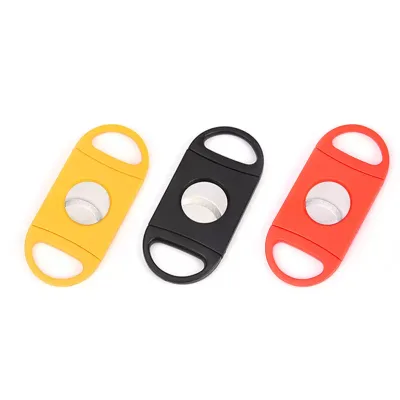 Custom Small Square Cigar Cutter Compact Portable Design Ideal for Use Logo Cigar Cutter