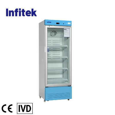 Infitek Single Door Pharmacy Refrigerator Laboratory and Vaccine Medical Refrigerator PR5-370