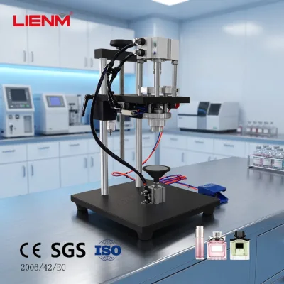 Manual Perfume Press Capping Machine Perfume Cover Collar Crimping Machine