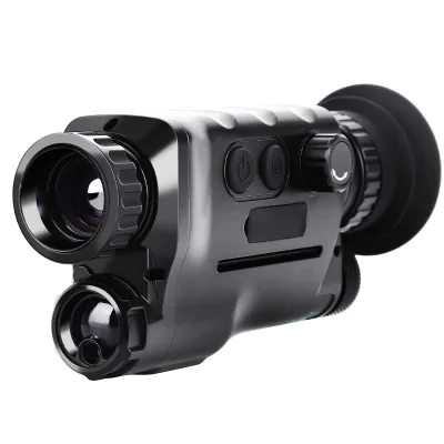 8x Zoom 25mm Lens 384x288 Handheld Night Vision Thermal Scope with 12μ Metal Material for Hunting