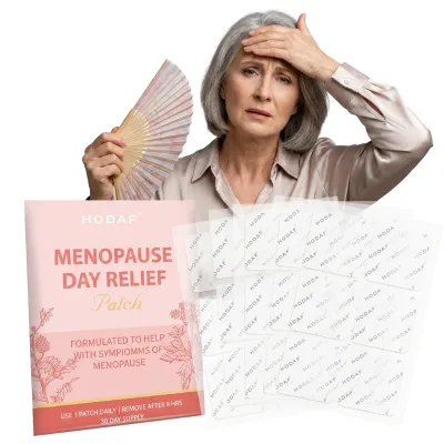 Plant-Powered Menopause Support Patch for Women's Wellness and Hormonal Balance Support