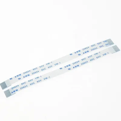 E256404 AWM 20624 80C 7pin 1.0mm 100cm Same Side Contact FFC Flat Cable Vinyl Cutter Plotter PET Insulation Xinda Tin Plated