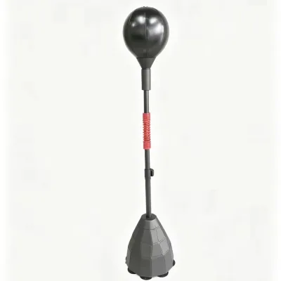 Adjustable Freestanding Punching Ball Boxing Reflex Speed Ball Stand for Home Gym Fitness Training
