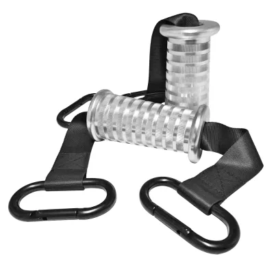 Wholesale Aluminum Alloy Cable Handle Gym Attachment Bicep Curl Tricep Pushdown Chest Fly Lat Pulldown Steel Rope OEM Factory