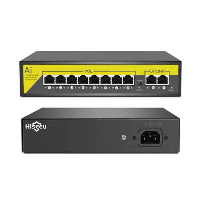 Wholesale 8 Port POE Switch Network POE Switch for IP Camera CCTV Camera System