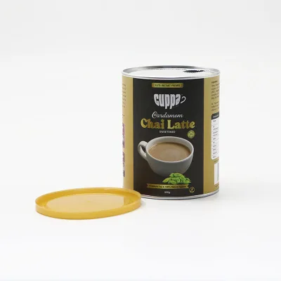 Environmentally Friendly MaterialsCustomizable DesignPaper Tube PackagingCoffee BeansTea Snacks with sealed Lid