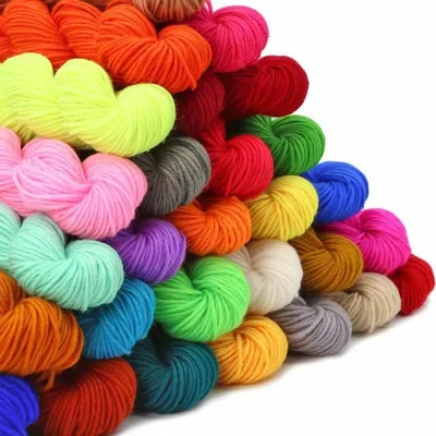Hotselling Anti-Pilling 4 Ply 100% Acrylic for Knitting Crochet Dolls