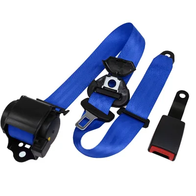 Coach Bus School Bus Driver Sport-Style 3-Point Retractable Safety Seat Belt Kit with Full Bolts Car Polyester SAINUO