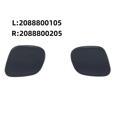New Black 97-02 CLK W208 Front Bumper Water-Spray Cover Trim L2088800105 R2088800205