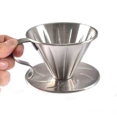 CAFEMASY Barista Tools Stainless Steel Coffee Filter Coffee Dripper High Quality Pour Eco-Friendly Minimalist Design Reusable