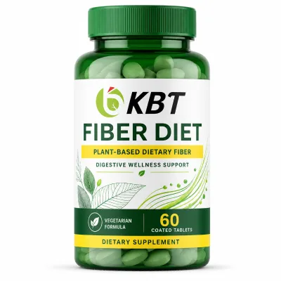 Customized Gut Health Supplement Dietary Fiber Supplement Fiber Tablets Digestive Wellness Support Private Label Supplement
