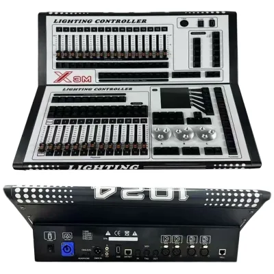 Factory-direct Cross-borde Stage Lighting Console DMX512 Dimming Control Panel LED Display X3M Professional Controller