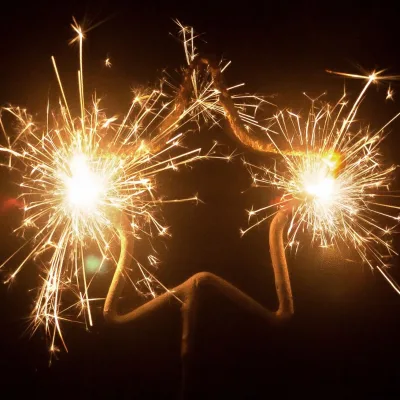 New Arrival Number Heart Flower Star Shaped Colored Fountain Wedding Stage Birthday Long Sparklers
