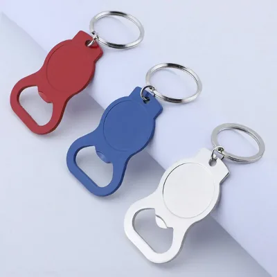 Bottle Opener Wholesale Heart Shaped Multi-Function Keychain Sublimation Personalizado Keychain Bottle Opener Key Ring